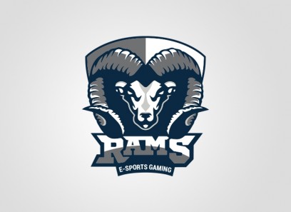 Rams Clan Logo(Vektor)/Spielerrahmen/T-Shirt