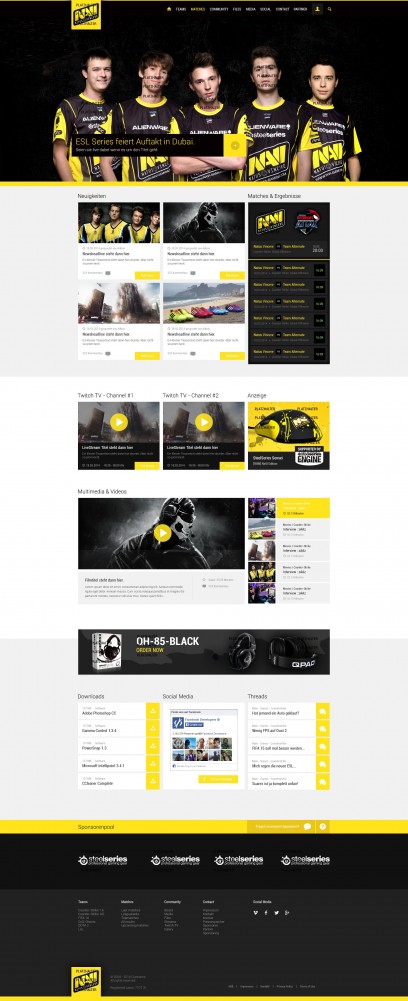 Modernes Clandesign Flat-Style / Light-Version